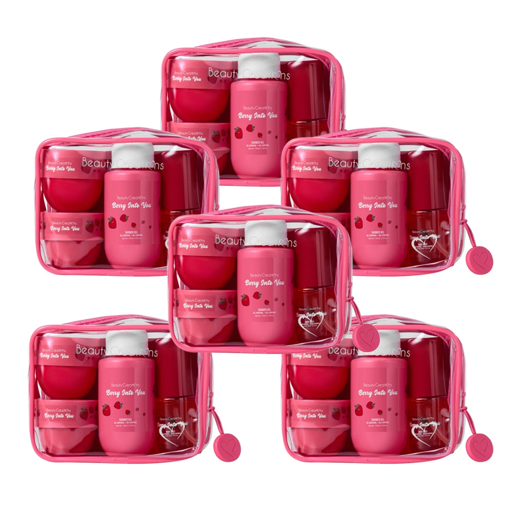 Beauty Creations – Sweet Dose Fruity Travel Set Mini Body Care Kit (Berry Into You)