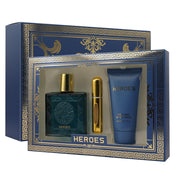 Heroes Men’s Fragrance 3-Piece Gift Set - Affordable Fragrance Dupe (SET105)
