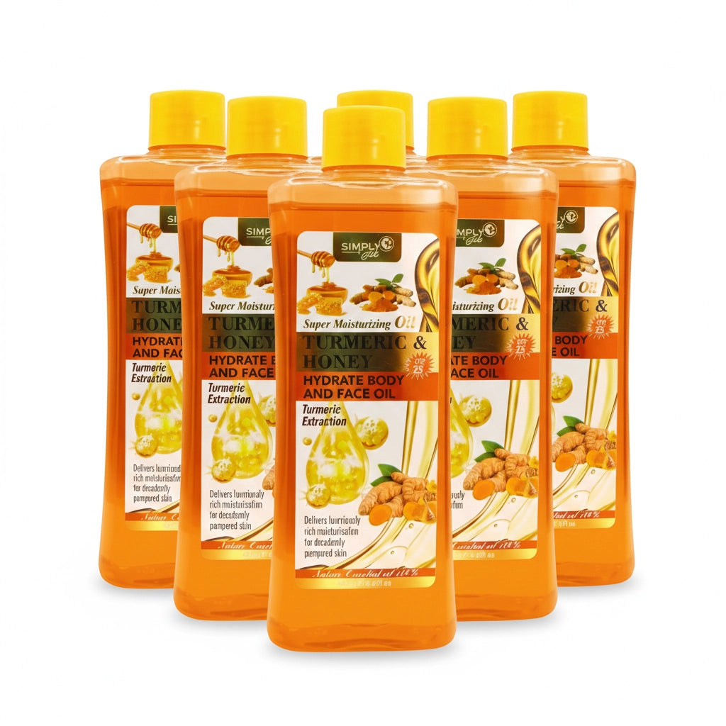 Simply Bella - Turmeric & Honey Hydrate Body & Face Oil