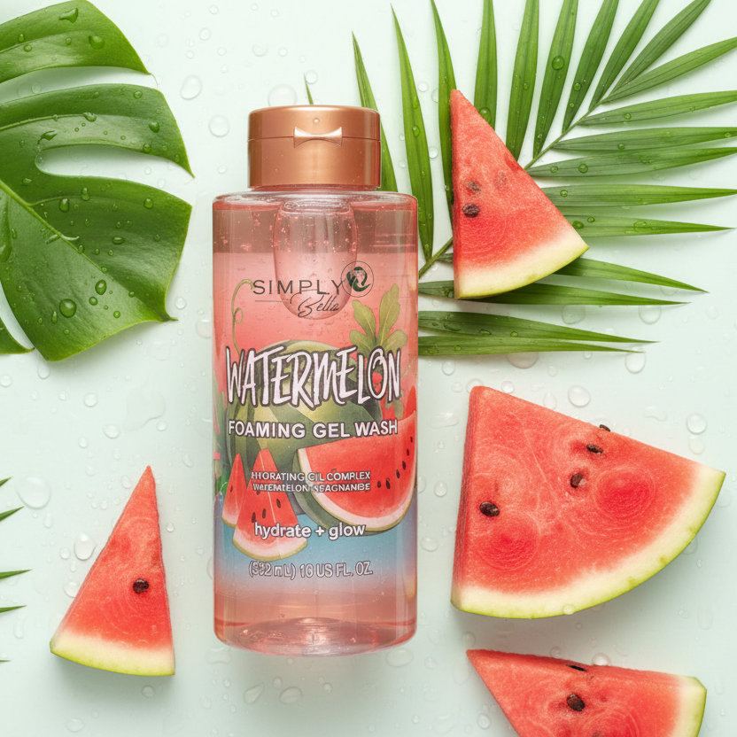 Simply Bella - Watermelon Gel Foaming Body Wash (18 fl oz)