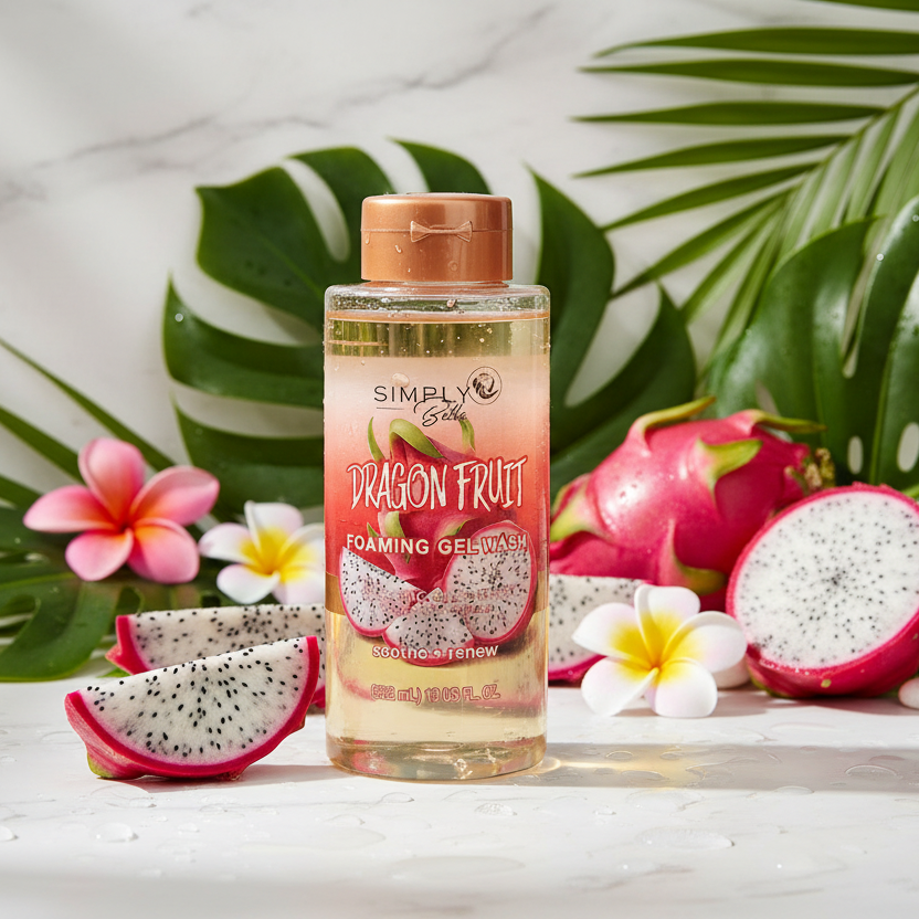 Simply Bella - Dragonfruit Gel Foaming Body Wash (18 fl oz / 532 mL)