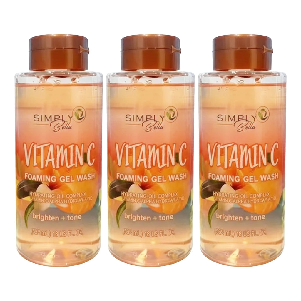 Simply Bella - Vitamin C Gel Foaming Body Wash (18 fl oz)