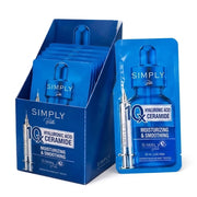 Simply Bella Hyaluronic Acid & Ceramide Face Mask Pack (24 Pcs)