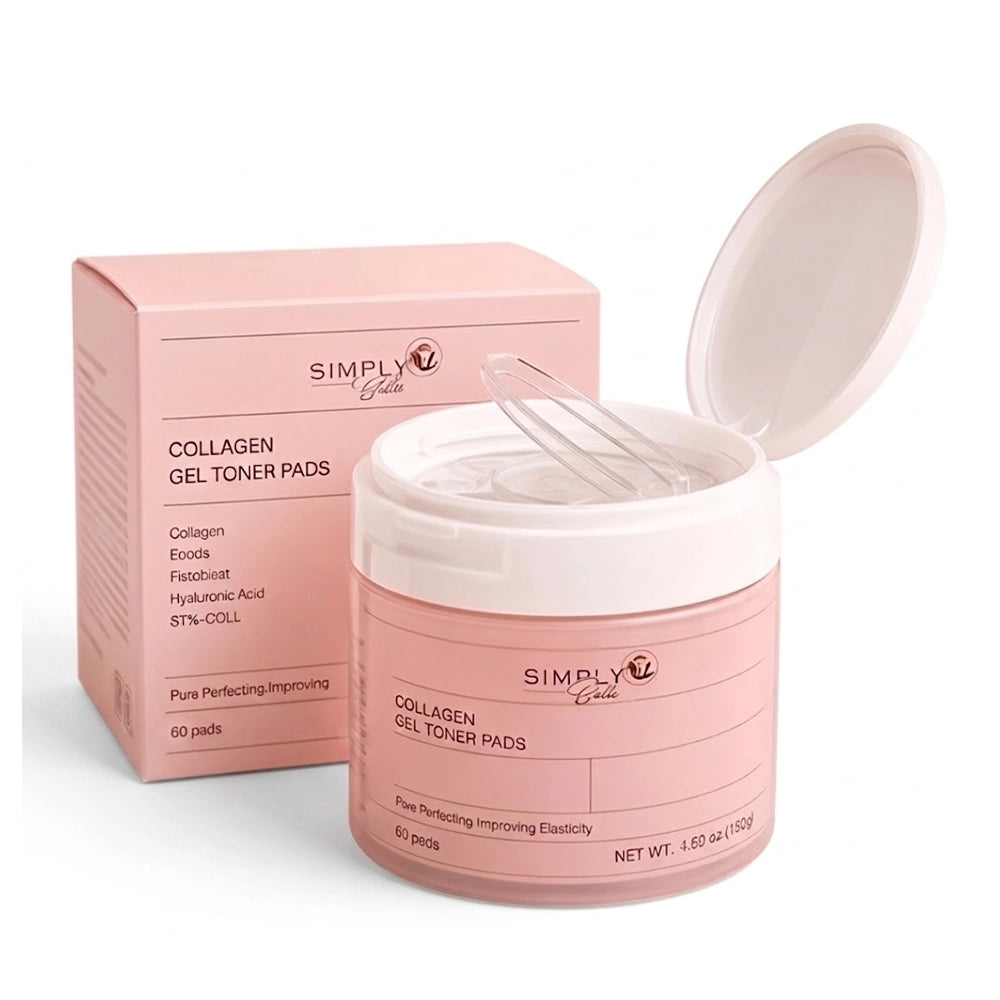Simply Bella Collagen Gel Toner Pads (60 Count)