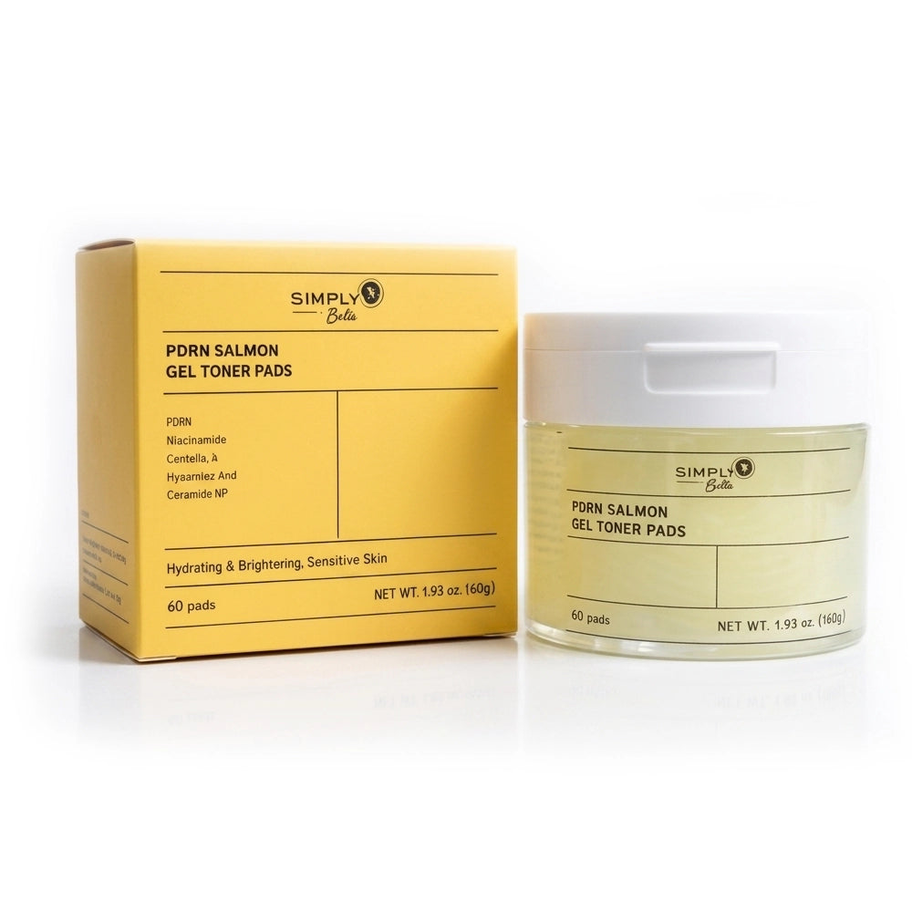 Simply Bella PDRN Salmon Gel Toner Pads (60 Pads)