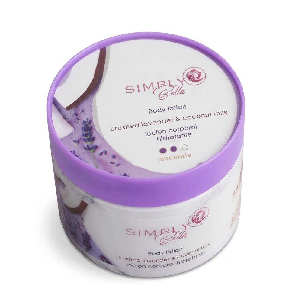 Simply Bella Crushed Lavender & Coconut Milk Moisturizing Body Lotion (All Skin Types)