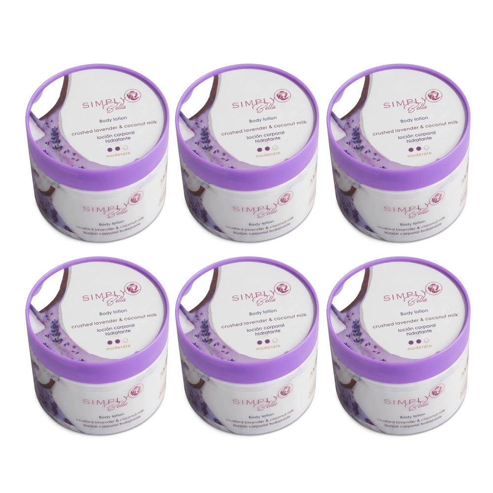 Simply Bella Crushed Lavender & Coconut Milk Moisturizing Body Lotion (All Skin Types)