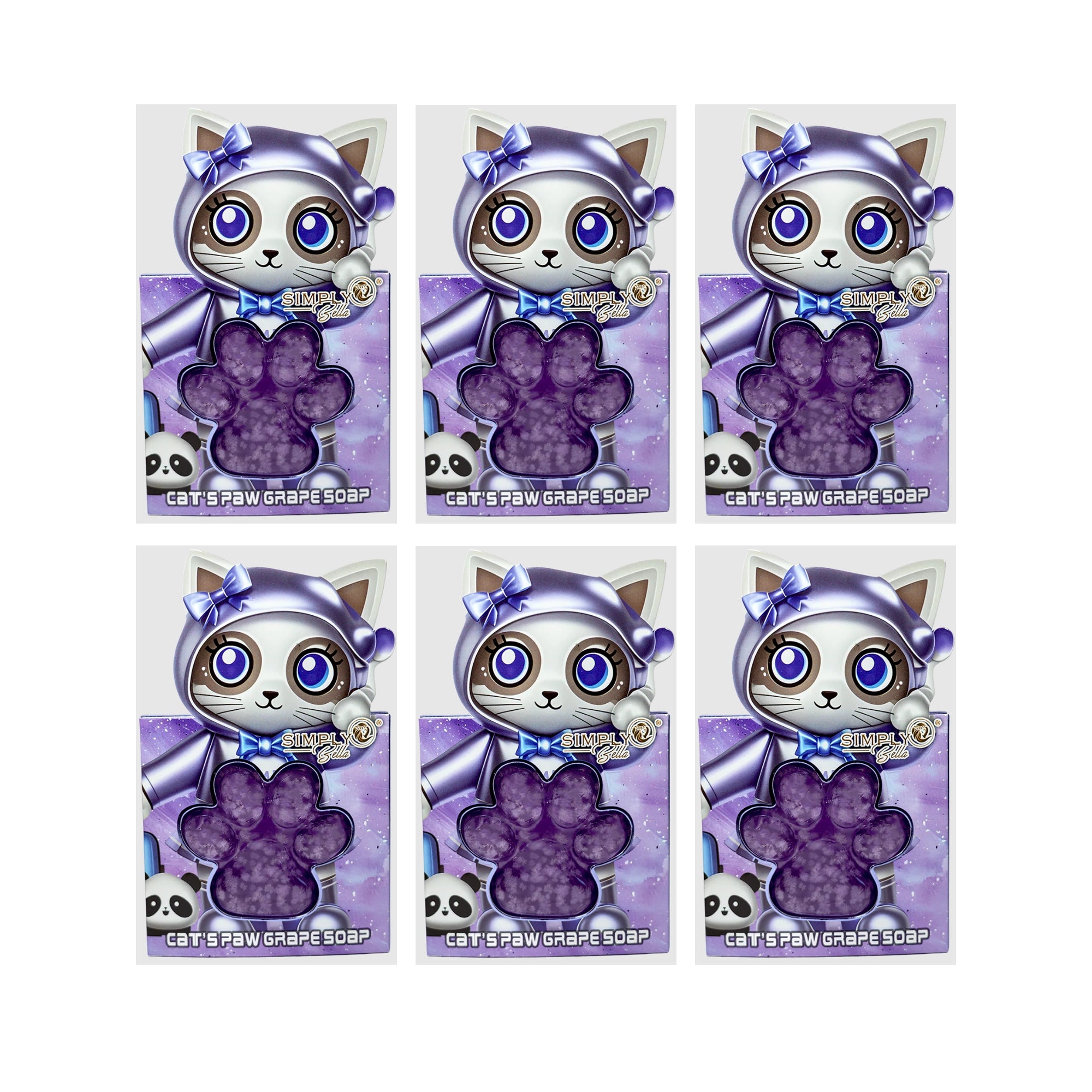 Simply Bella -  Cat’s Paw Grape Natural Soap for Kids