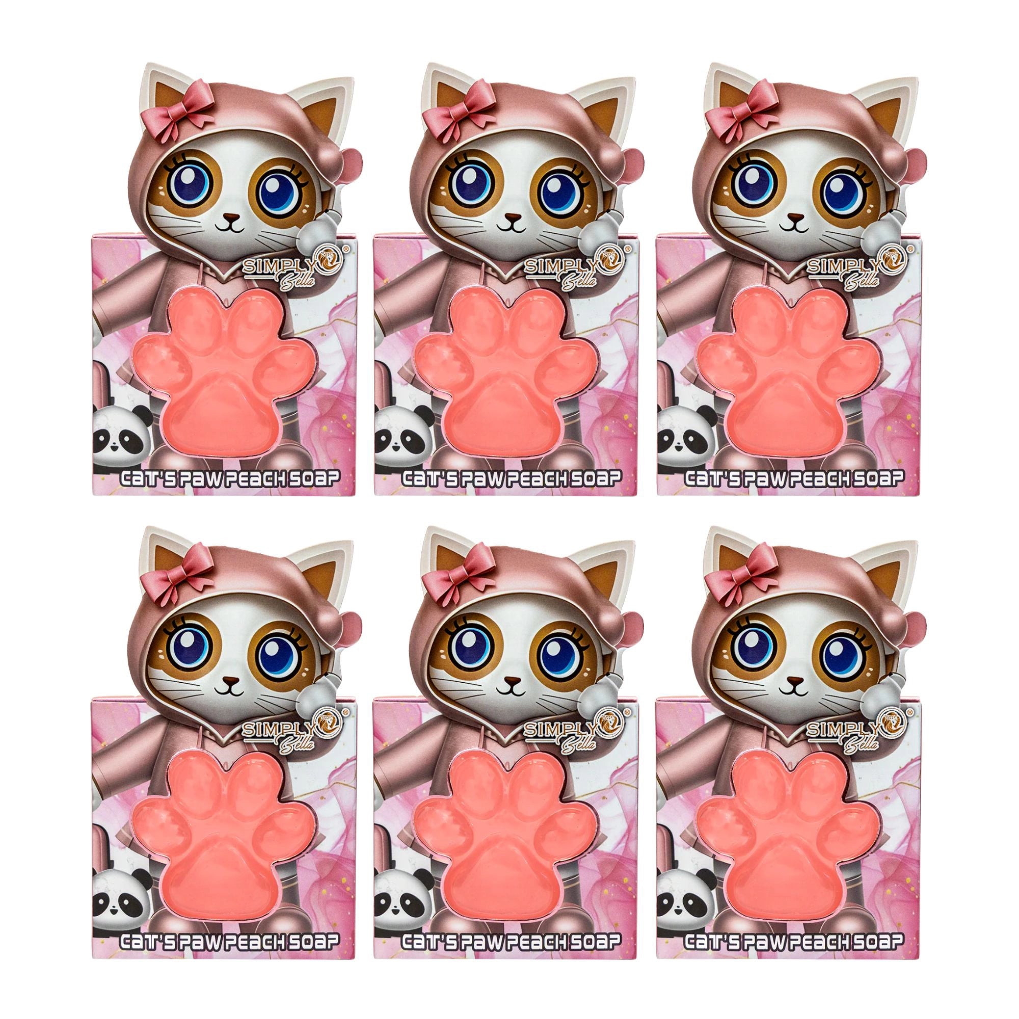 Simply Bella -  Cat’s Paw Peach Natural Soap for Kids