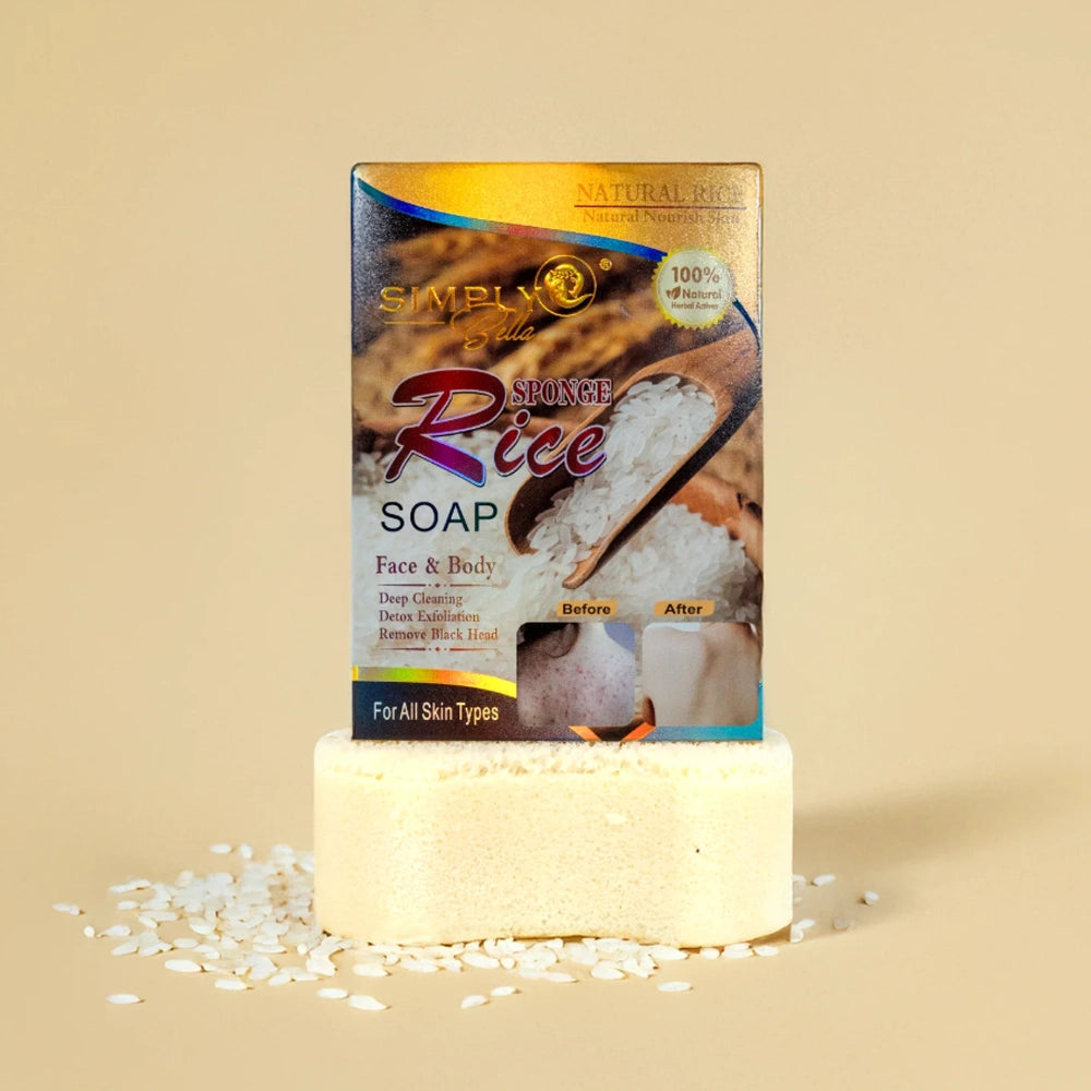 Simply Bella - Rice Sponge Soap