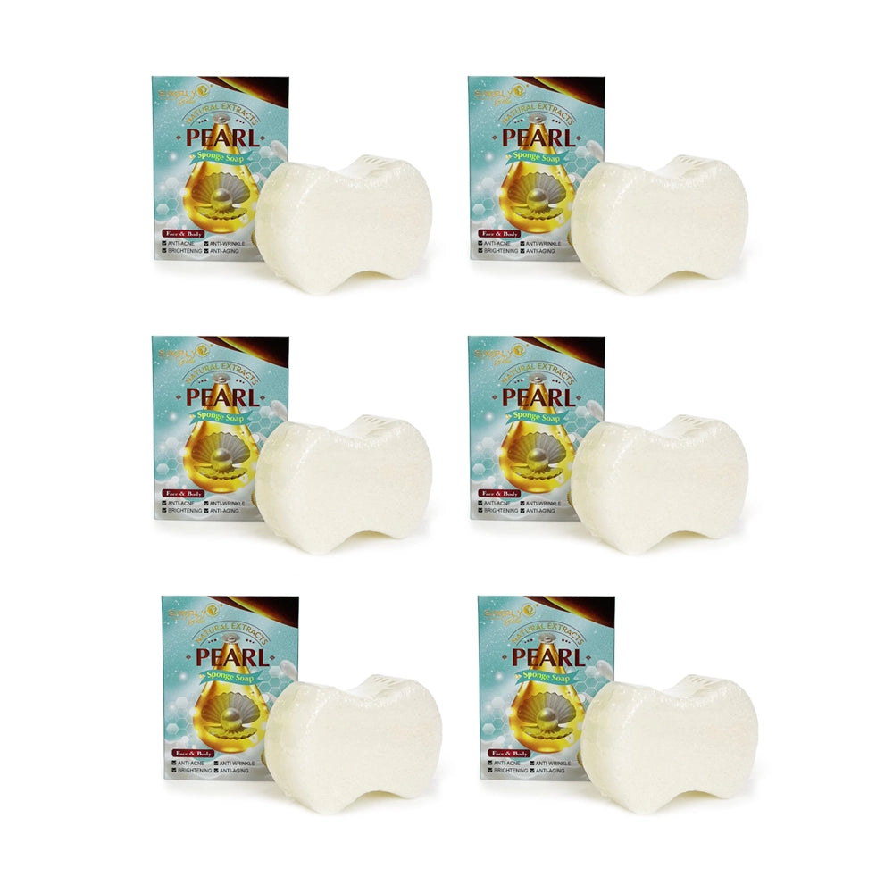 Simply Bella - Natural Extract Pearl Sponge Soap