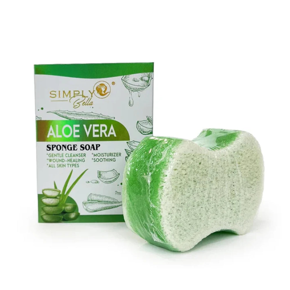 Simply Bella - Aloe Vera Sponge Soap