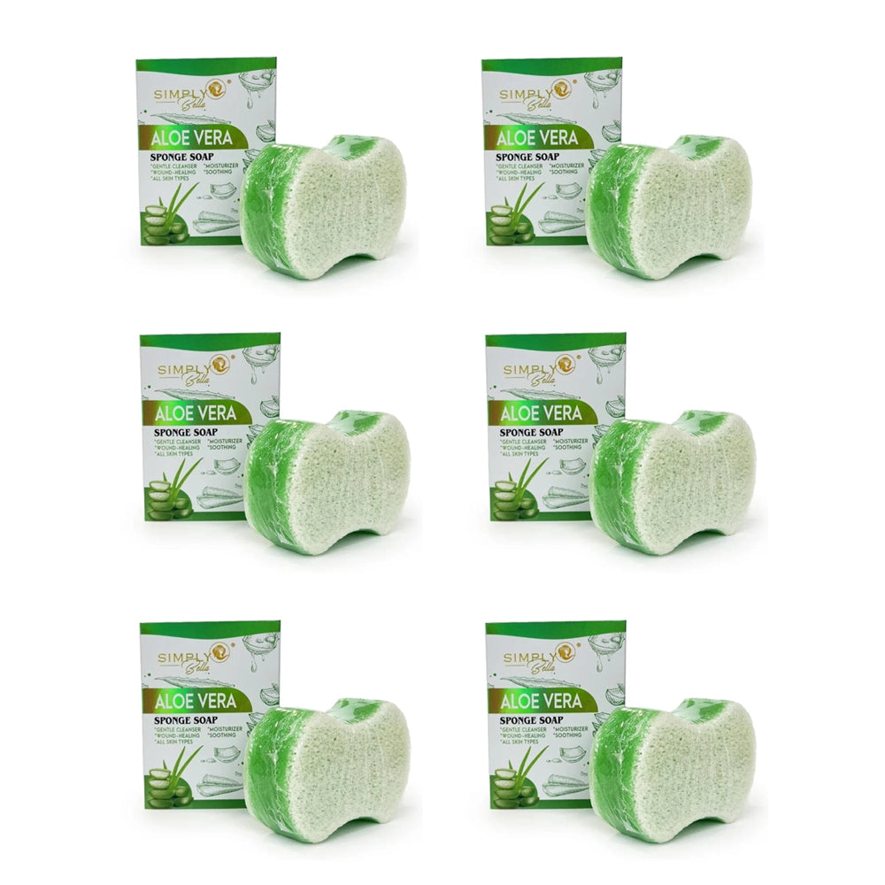 Simply Bella - Aloe Vera Sponge Soap