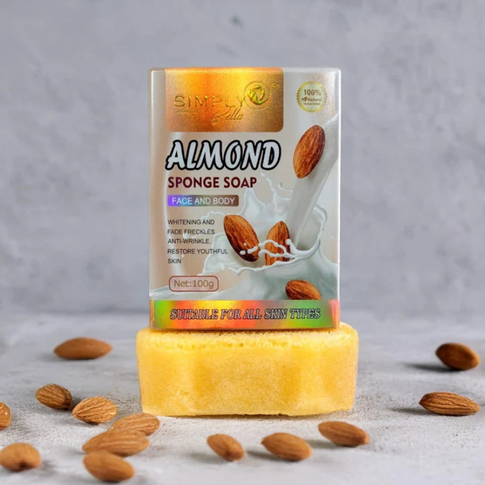 Simply Bella - Almond Sponge Soap