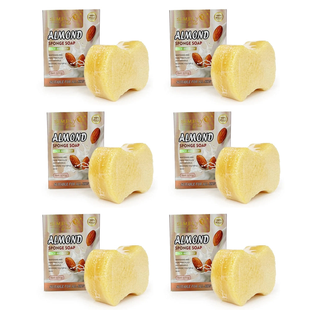 Simply Bella - Almond Sponge Soap