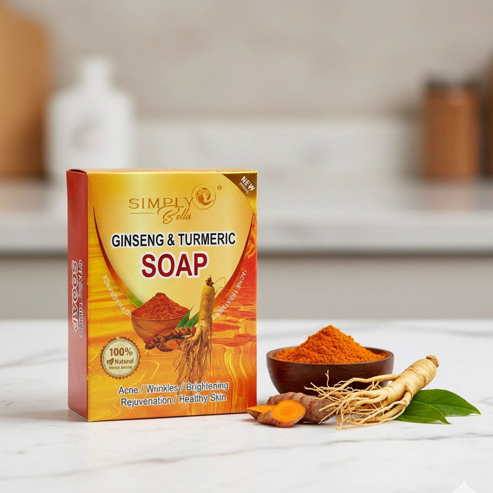 Simply Bella - Ginseng & Turmeric Natural Soap