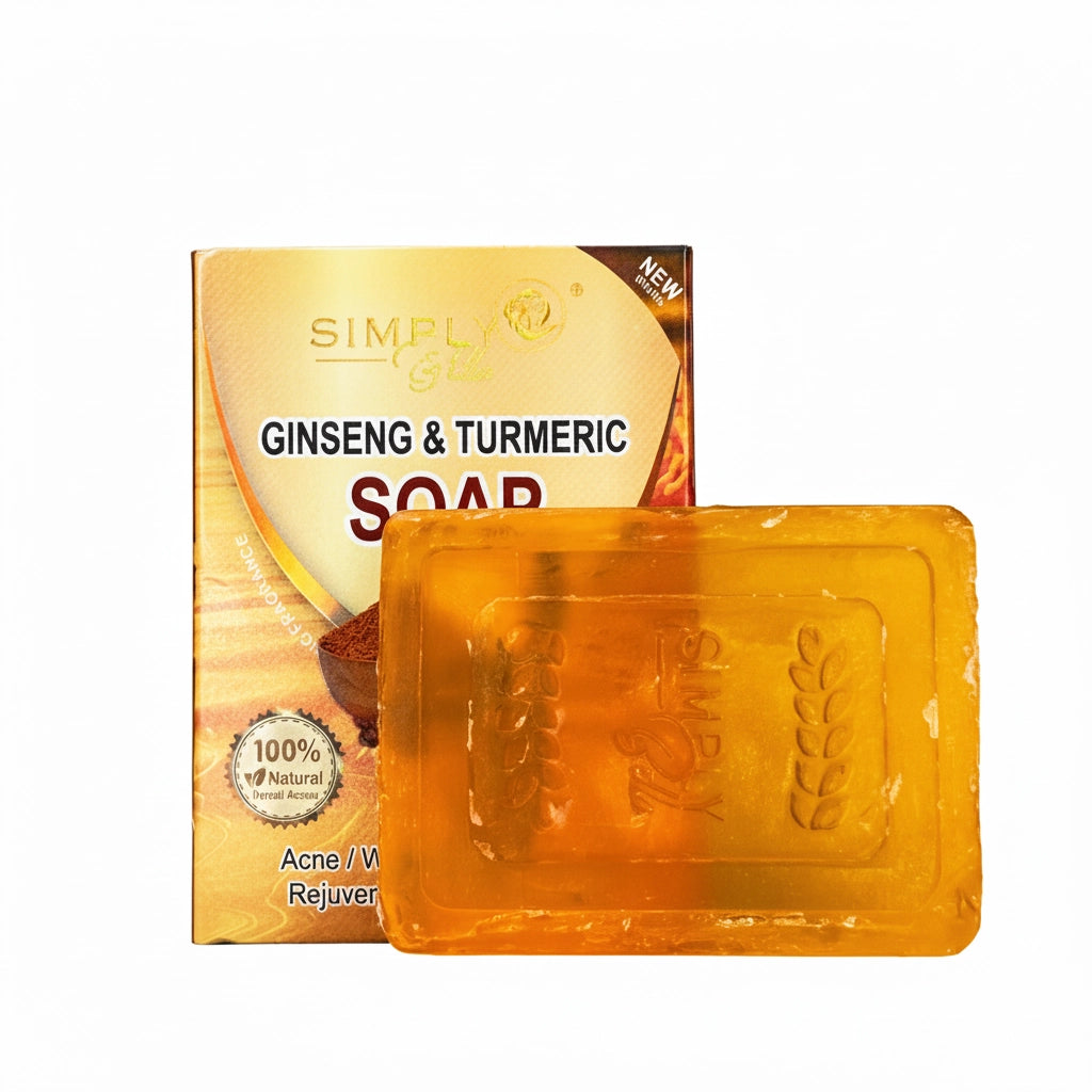 Simply Bella - Ginseng & Turmeric Natural Soap
