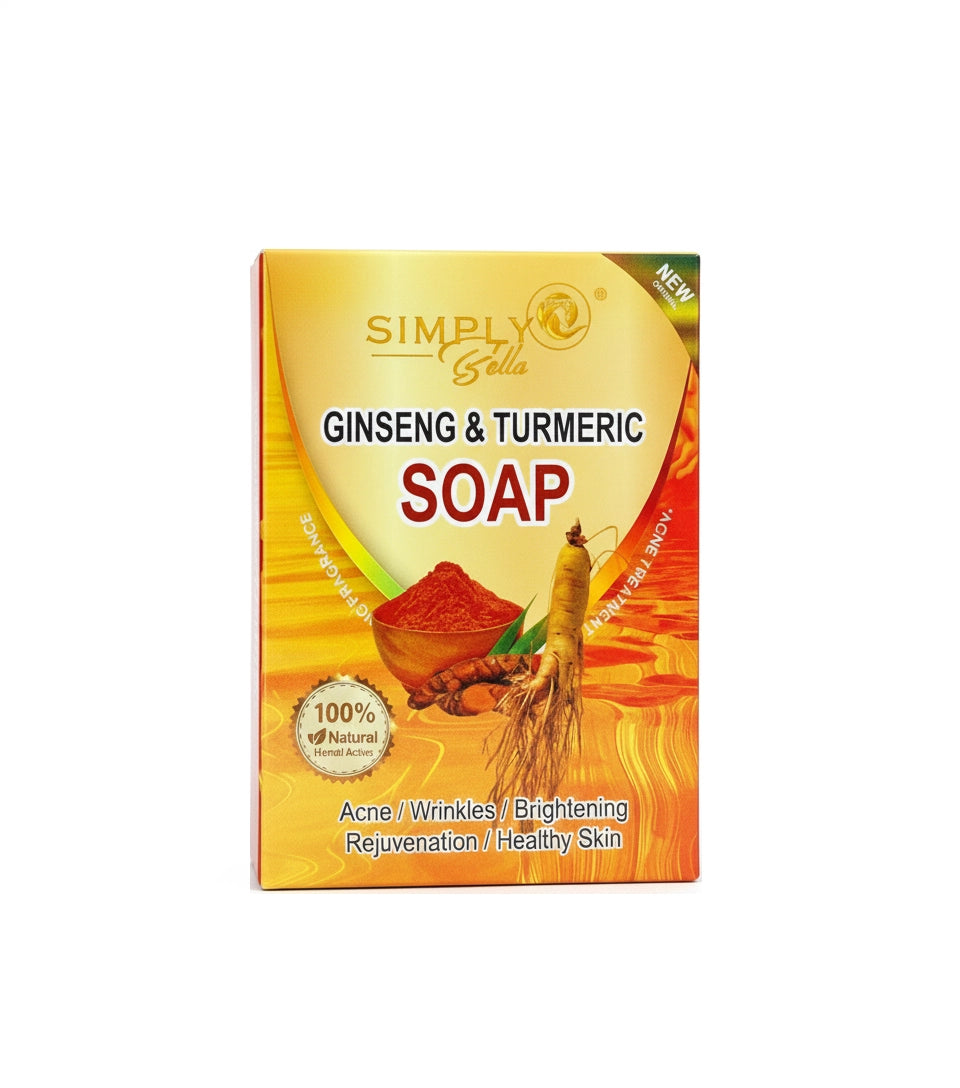 Simply Bella - Ginseng & Turmeric Natural Soap