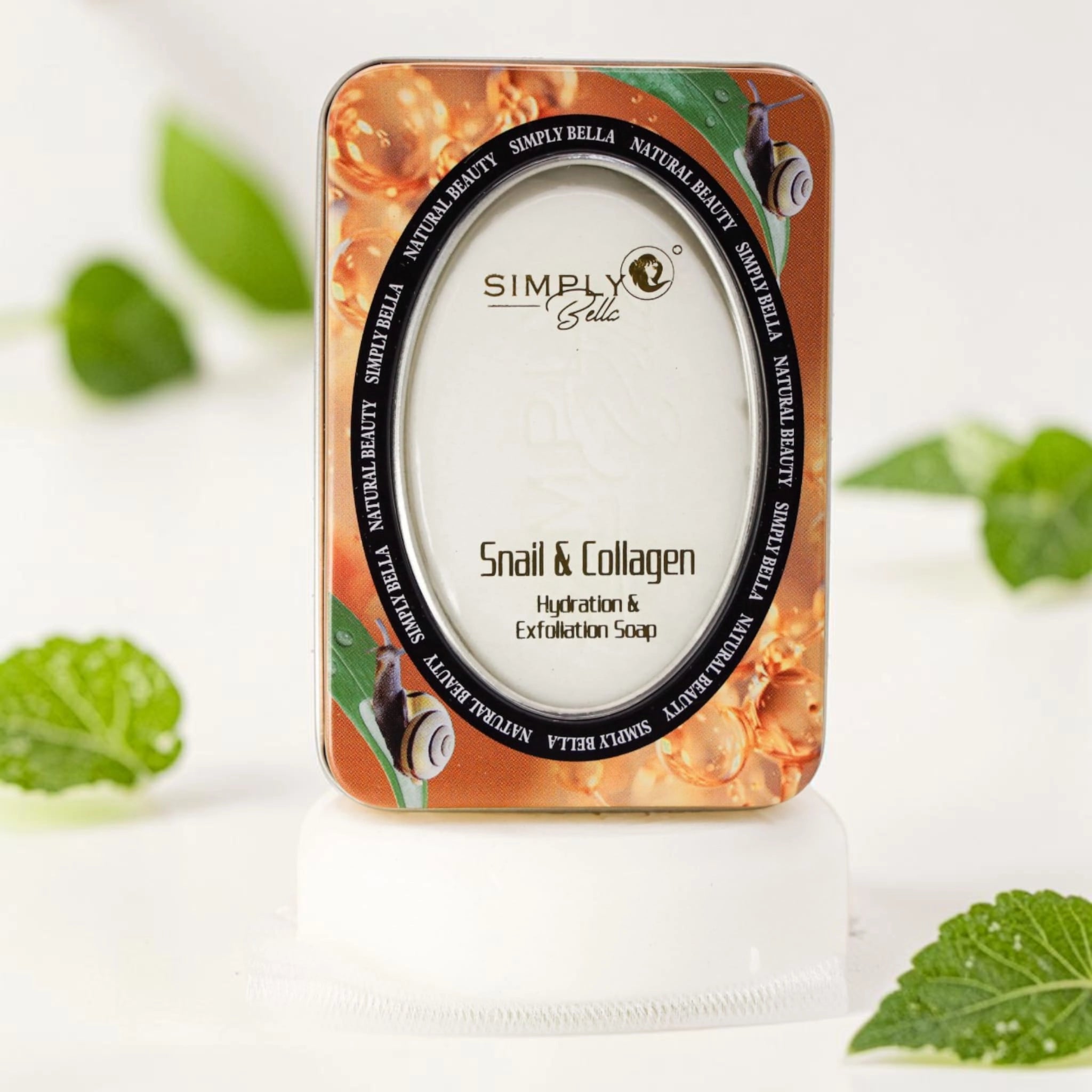 Simply Bella - Snail & Collagen Hydration & Exfoliation Soap