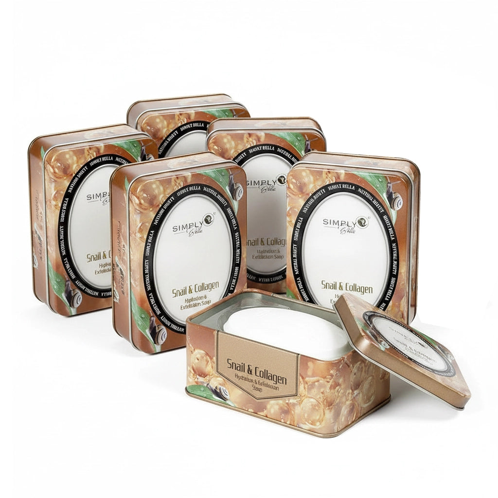 Simply Bella - Snail & Collagen Hydration & Exfoliation Soap