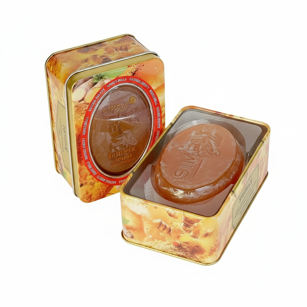 Simply Bella - Luxury Turmeric Cleansing Natural Soap With Tin Box (12 units)