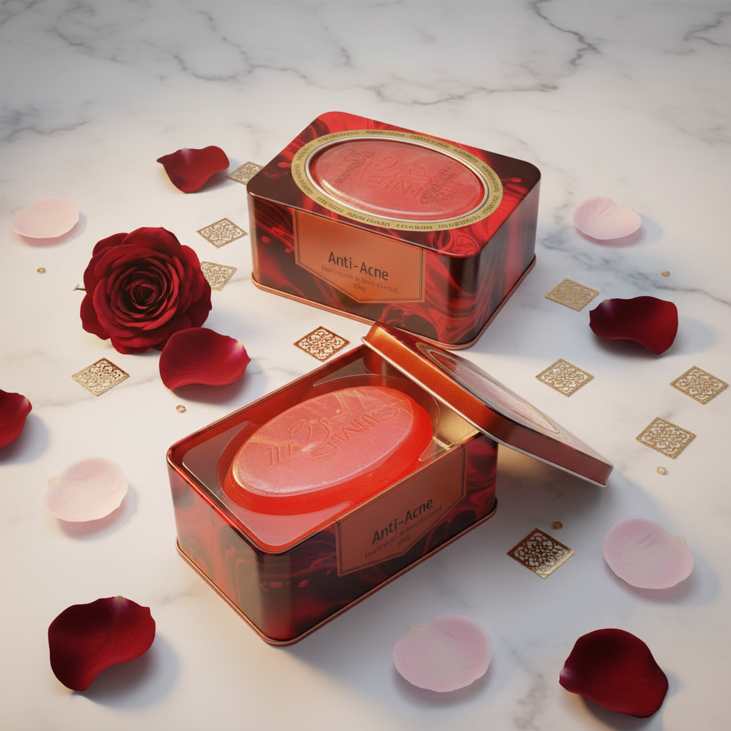 Simply Bella - Anti-Acne & Dark Spot Control Soap in Decorative Tin