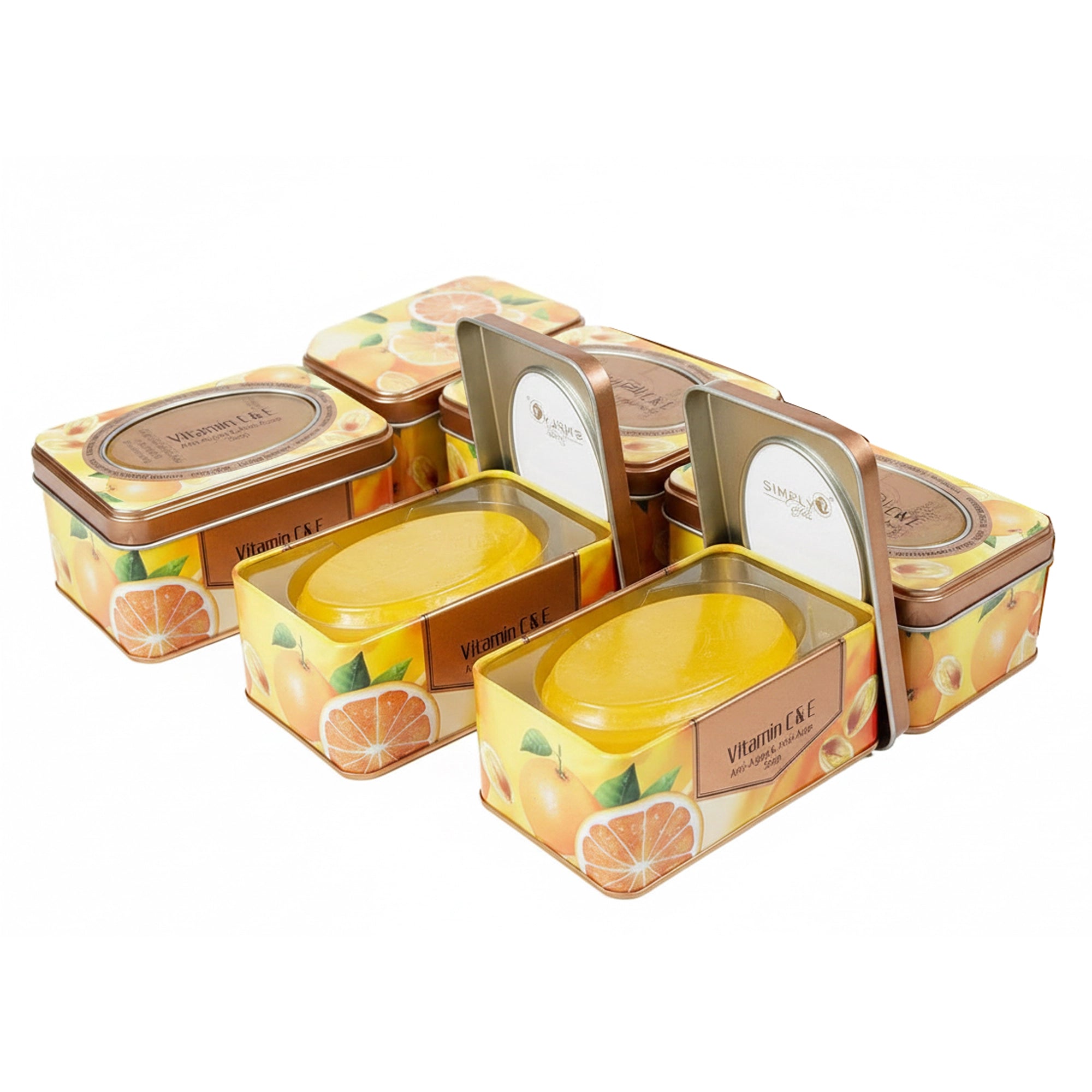 Simply Bella - Luxury Vitamin C & E Anti-Aging & Anti-Acne Soap with Gift Box