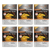 SImply Bella - Activated Charcoal & Sulfur Acne Cleansing Bar Soap (6pk)