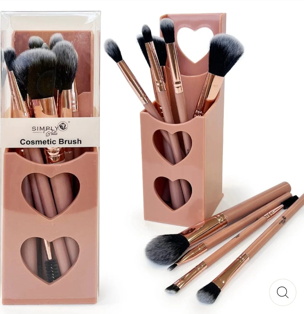 Simply Bella - Professional Makeup Brush Set - PINK, PURPLE, BROWN