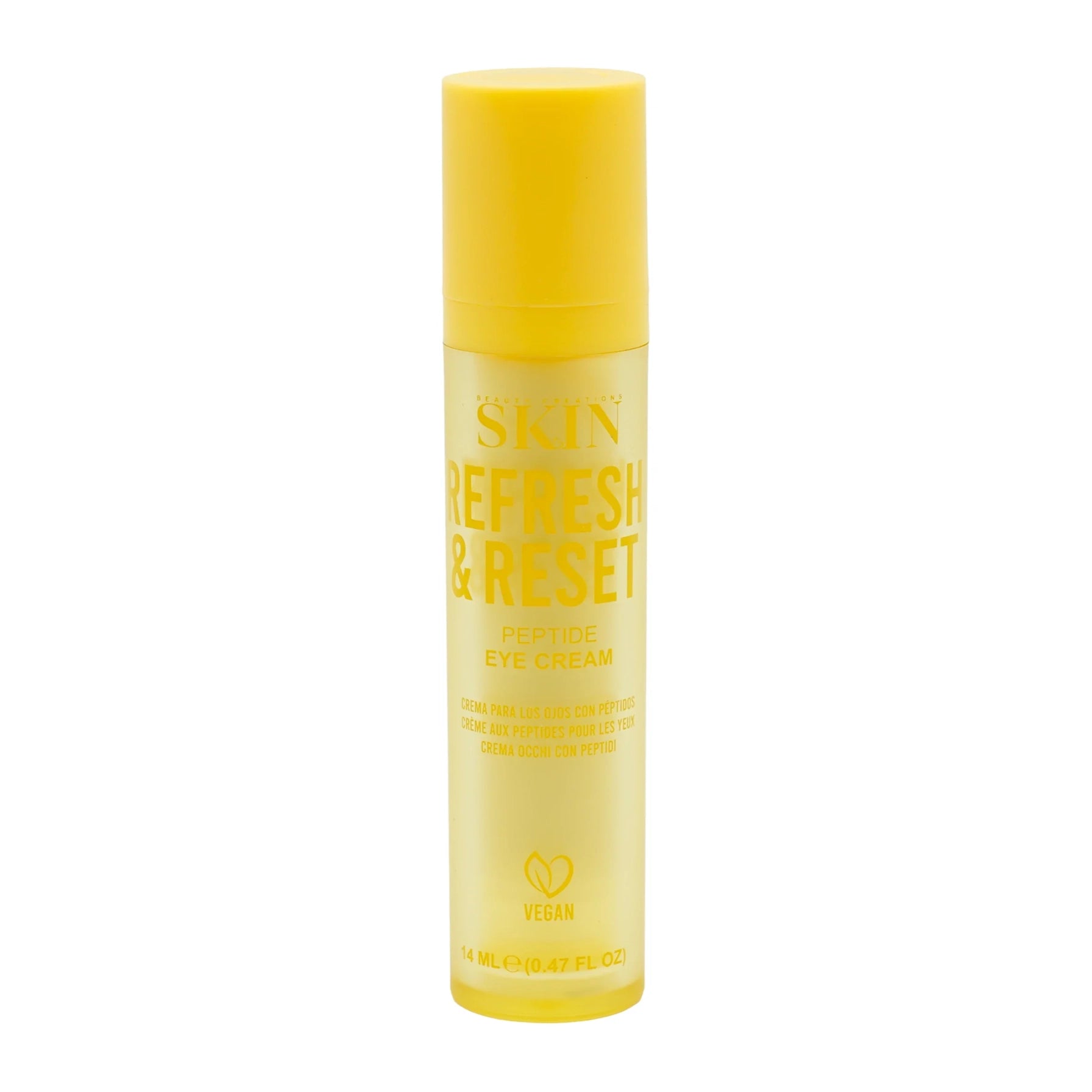 Beauty Creations - Refresh and Reset with Peptides- Barrier Repair & Skin Renewal Set with Peptide Moisturizer, Face Serum & Eye Cream