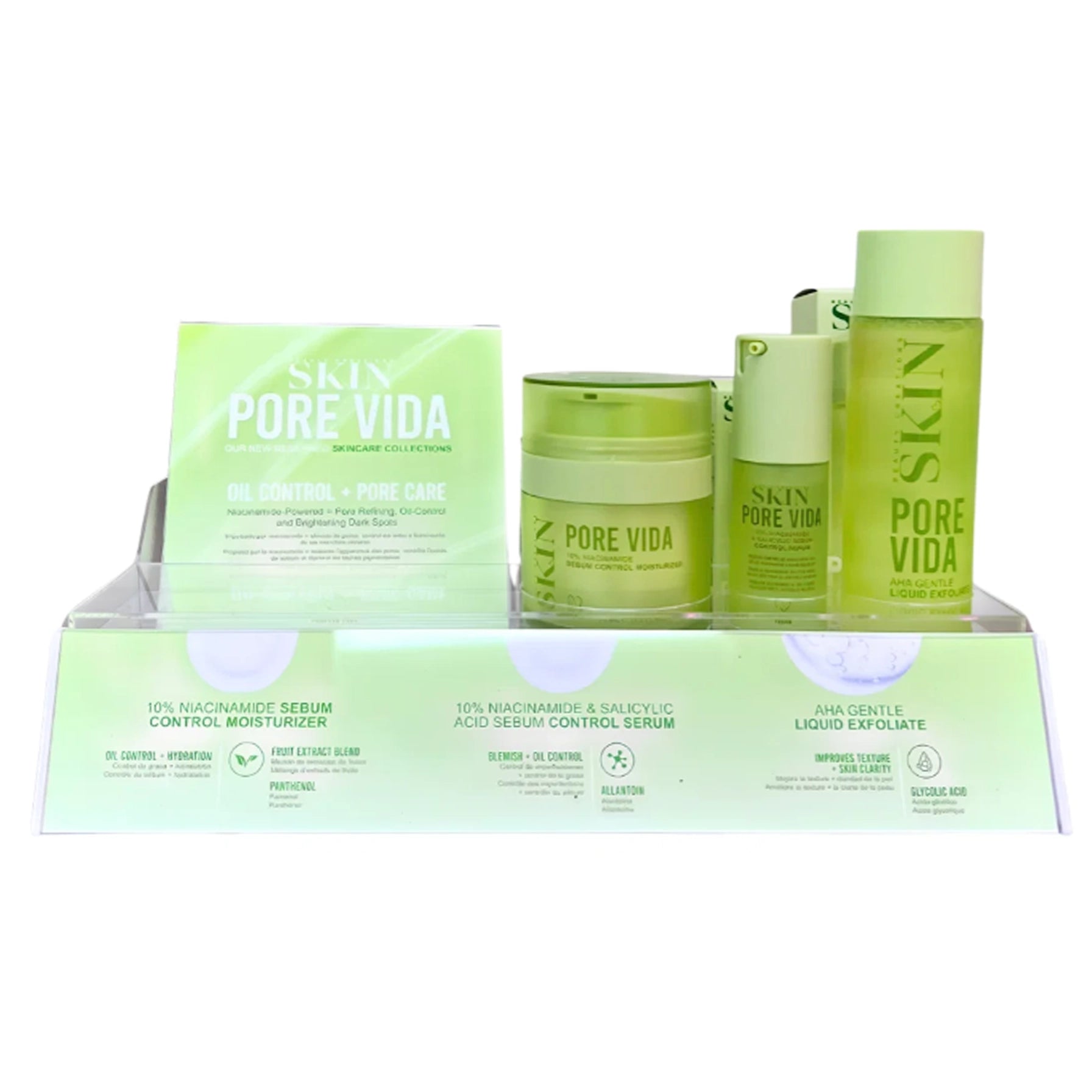 Beauty Creations SKIN Extension “Pore Vida” Display
