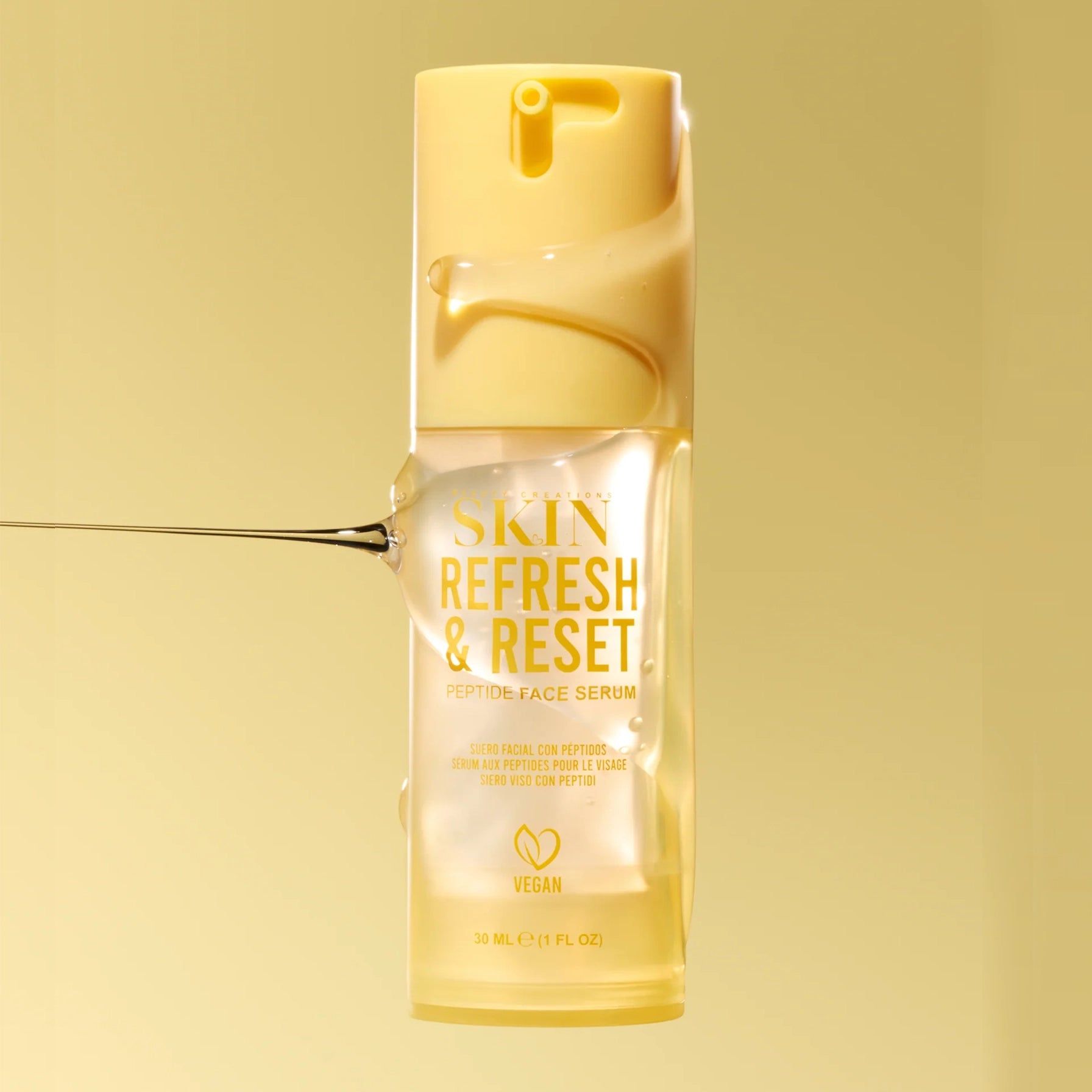 Beauty Creations - Refresh and Reset with Peptides- Barrier Repair & Skin Renewal Set with Peptide Moisturizer, Face Serum & Eye Cream