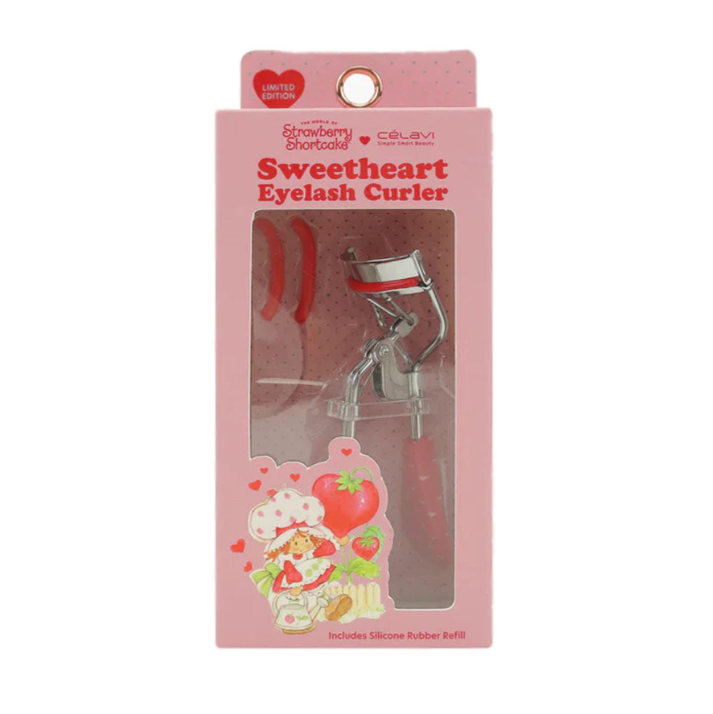 Celavi - Strawberry Shortcake 1pc Red Eyelash Curler (V-Day)