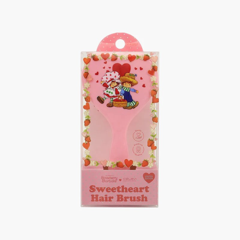 Celavi - Strawberry Shortcake 1pc Hair Brush (V-day)