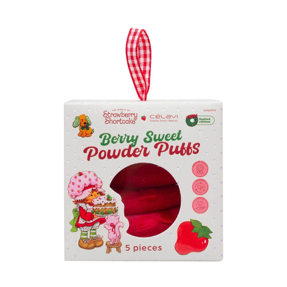 Celavi - SSC Holiday 5 Piece Powder Puff Set