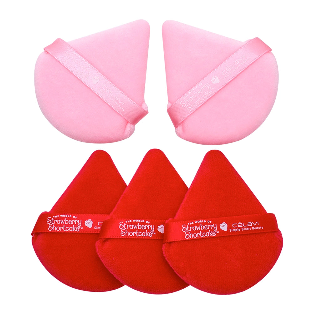 Celavi - SSC Holiday 5 Piece Powder Puff Set