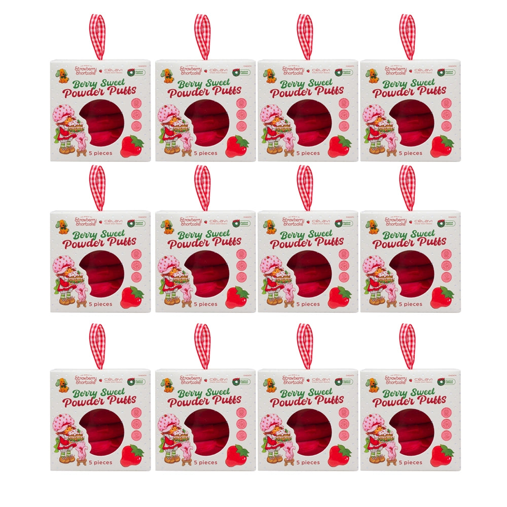 Celavi - SSC Holiday 5 Piece Powder Puff Set