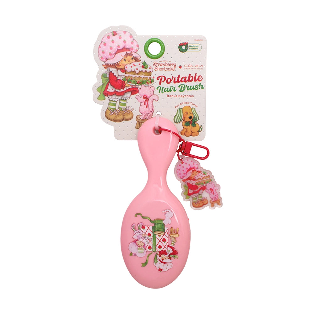 Celavi - SSC Holiday Single Mini Hair Brush with Keychain
