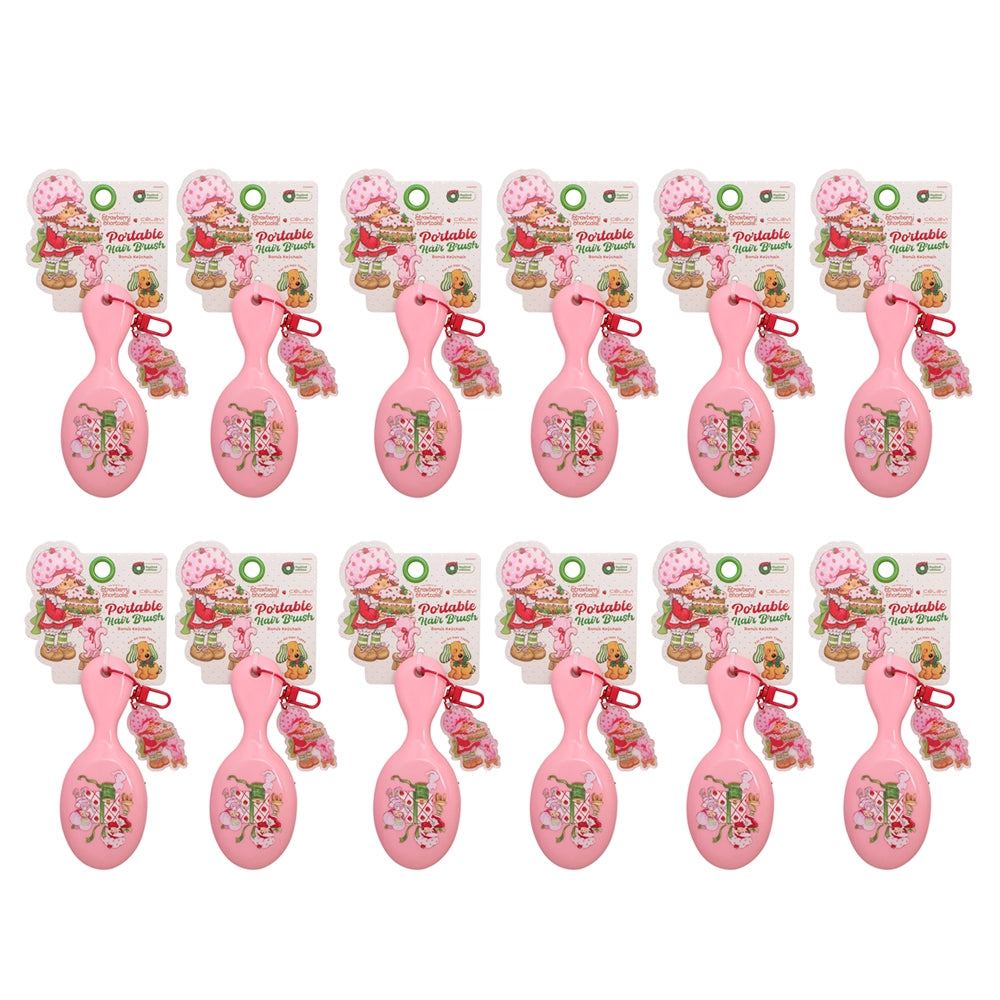 Celavi - SSC Holiday Single Mini Hair Brush with Keychain