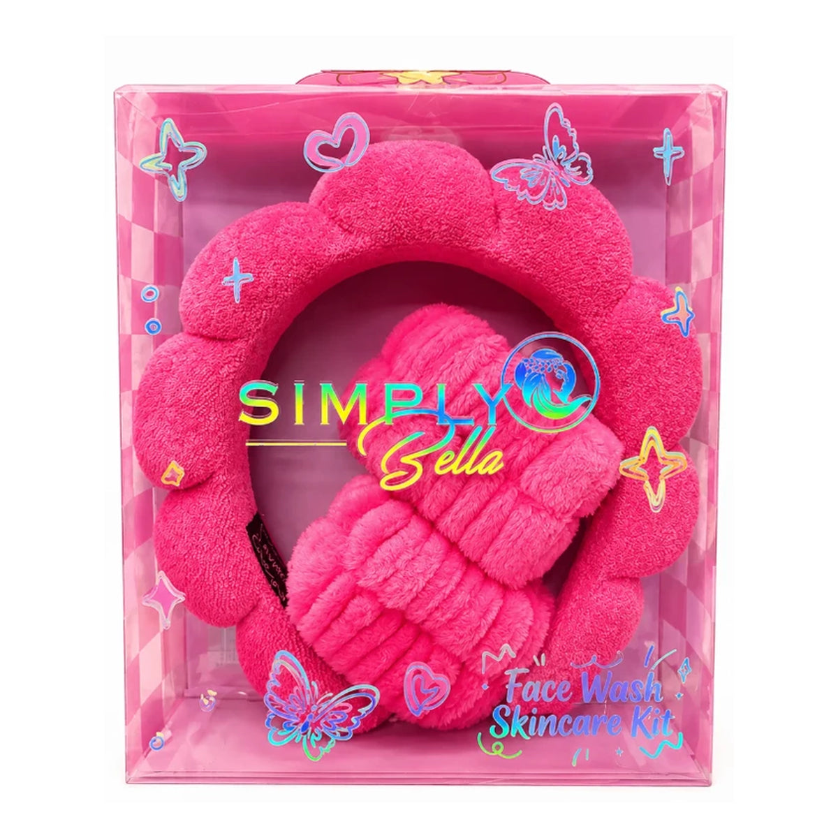 Simply Bella Spa Headband And Wristband 12 Sets (5 Colors)