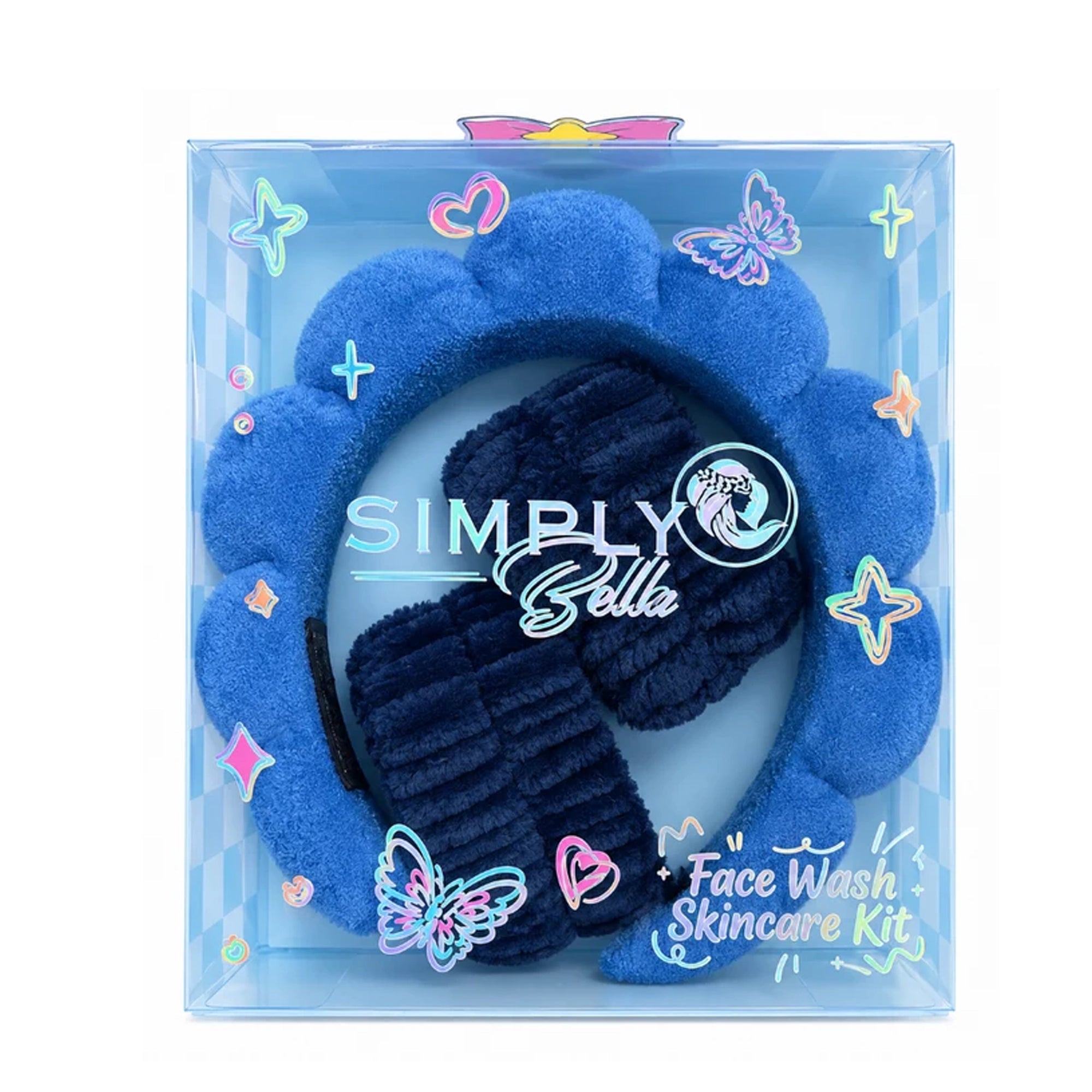 Simply Bella Spa Headband And Wristband 12 Sets (5 Colors)