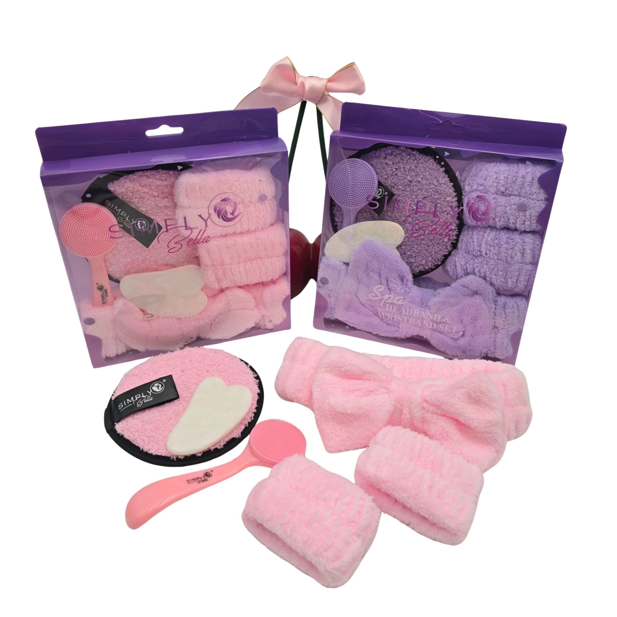 Simply Bella - Spa Beauty Set Pink and Purple