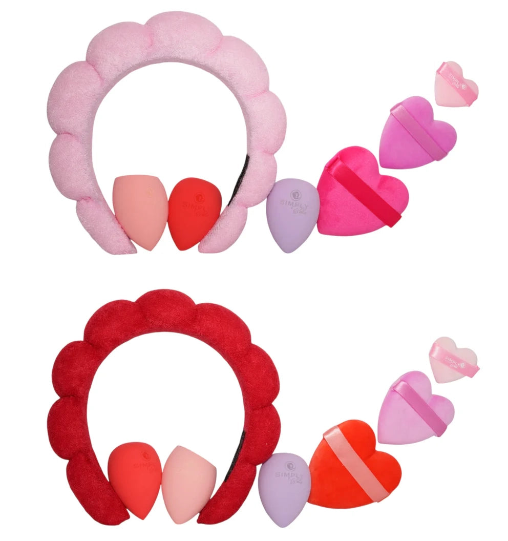 Simply Bella - Makeup Tool Set (PINK-6, RED-6)