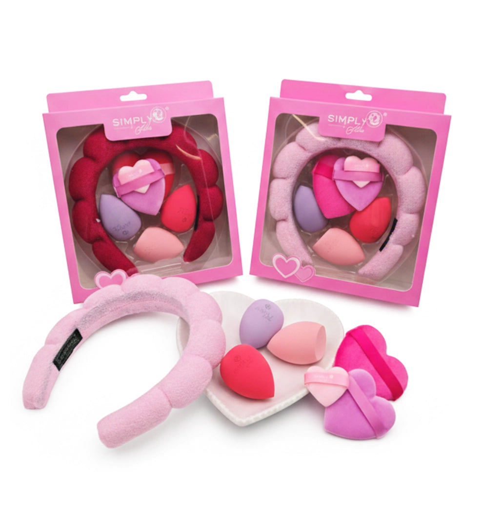 Simply Bella - Makeup Tool Set (PINK-6, RED-6)