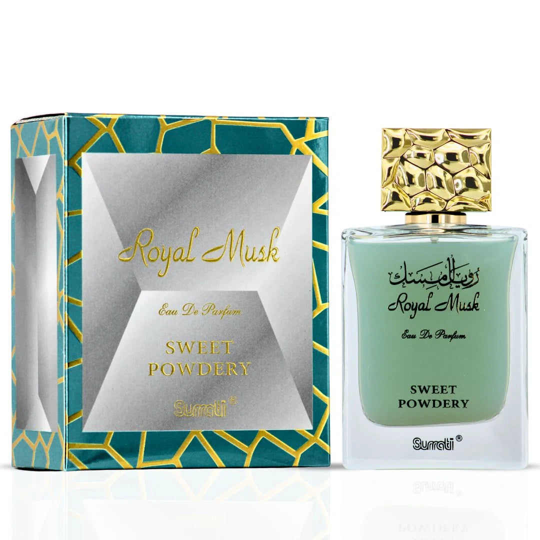 Surrati - Royal Musk Sweet Powdery Eau de Parfum – 100ml (3.4 oz)
