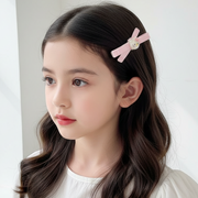 Kawaii White Kitty Bow Hair Clips – 2-Piece Polka Dot Alligator Barrettes TK-1067M