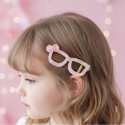 Cute Bow & Character Hair Clip Set – Pastel Kawaii Hair Barrettes for Girls, 2PCS/Card (TK-1187S)