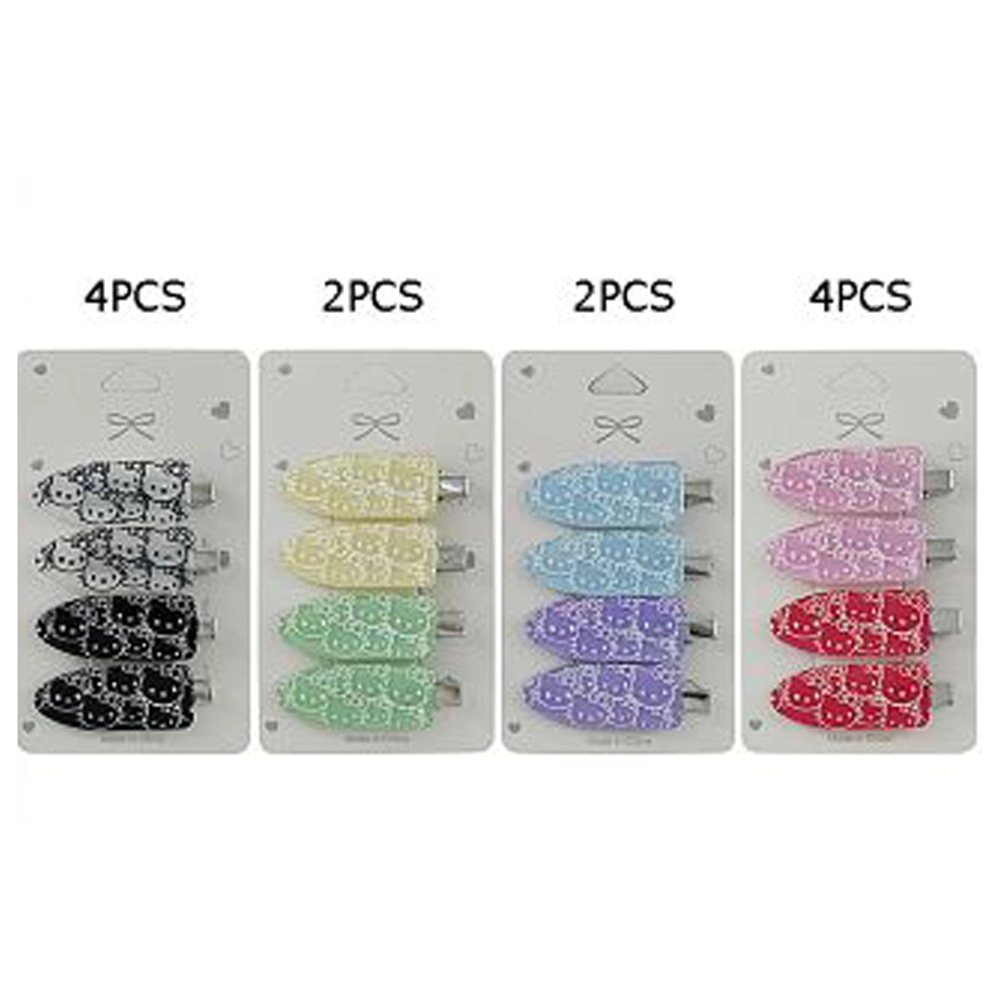 12 Pcs No-Bend Makeup Hair Clips – Creaseless Flat Hair Slides for Styling (TK-851M)