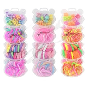 4-Tier Bear-Shaped Hair Accessory Gift Set (TK-898M1)