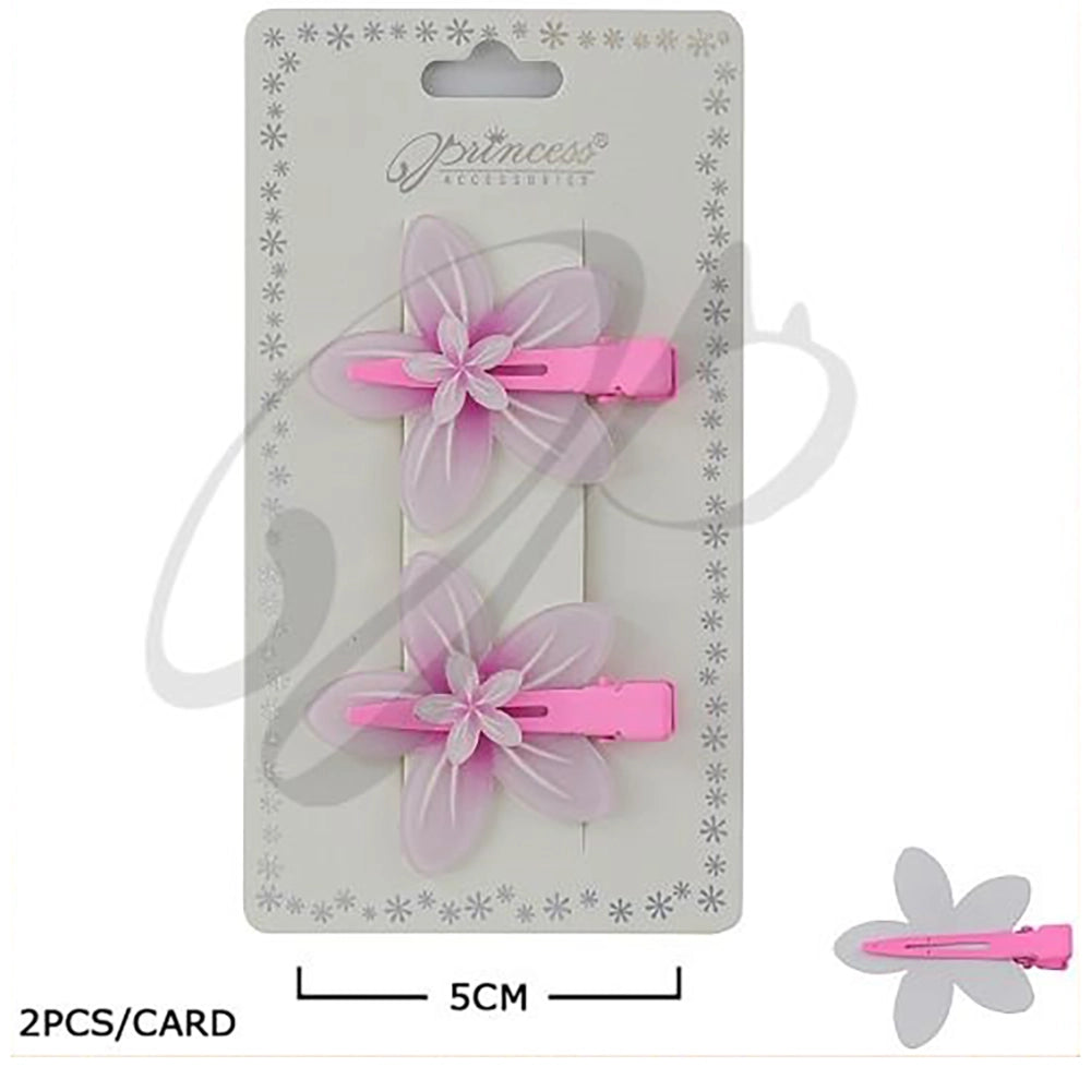 Floral Petal Hair Clips – 2-Piece Set (TK-995M)